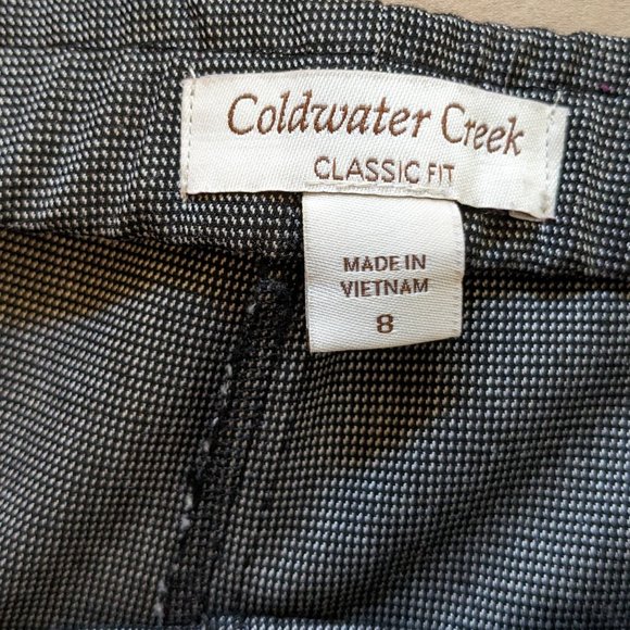 COLDWATER CREEK Pantsuit 2 Piece Set Blazer and Pants  NWOT - Picture 11 of 16